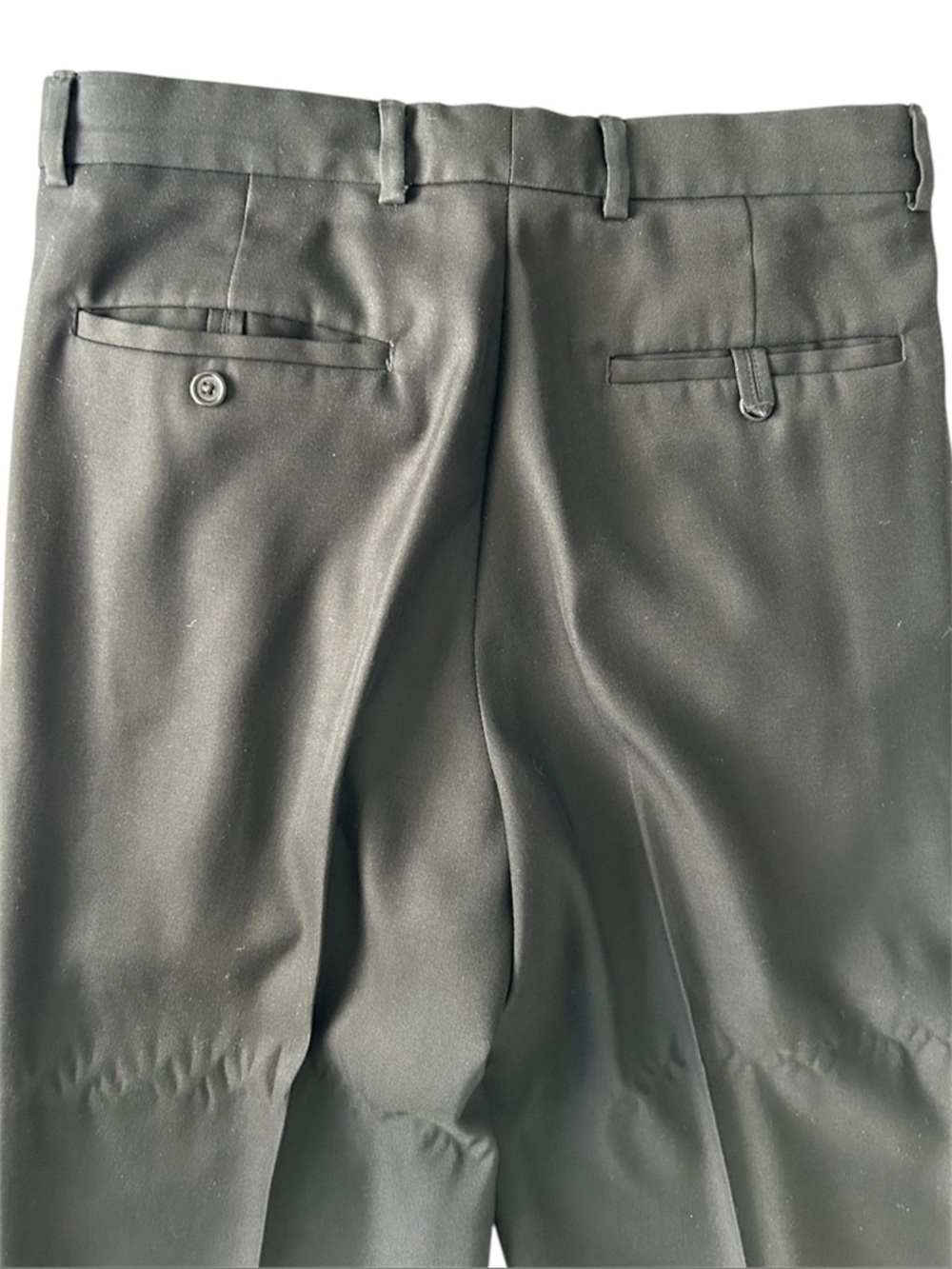 Perry Ellis Men’s Black Cuffed Leg Dress Pants Size 30/30 - NWOT - Picture 14 of 15